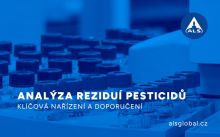 Klíčová nařízení a doporučení týkající se analýzy reziduí pesticidů