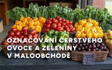 Označování čerstvého ovoce a zeleniny v maloobchodě