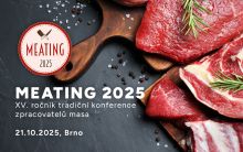 Setkejte se s námi na konferenci zpracovatelů masa MEATING 2025